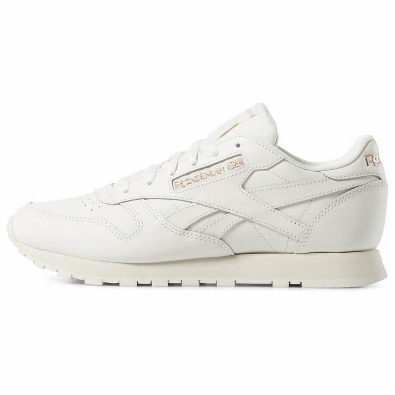 Tenisi Reebok Classic Leather Dama Albi Romania QR6489EC